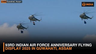 93Rd Indian Air Force Anniversary Flying Display 2025 Guwahati, Am