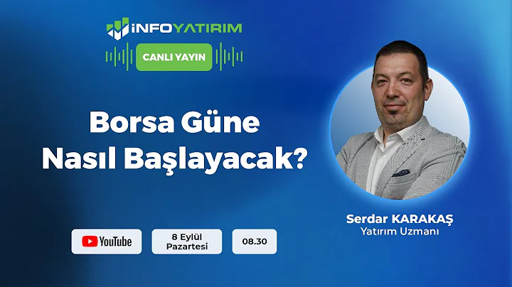BORSA GÜNE NASIL BAŞLAYACAK? I Serdar Karakaş Yorumluyor I İnfo Yatırım