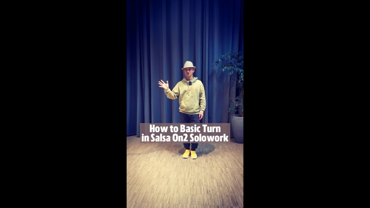 How to Basic Turn (Right/Left) in Salsa On2 Solowork - YouTube