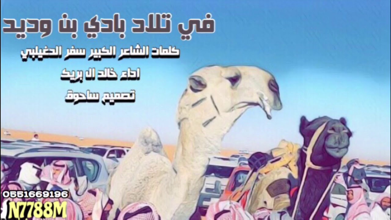 شيلة🔥طرب || في تلاد بادي بن وديد|| كلمات الشاعر الكبير سفر الدغيلبي اداء خالد ال بريك