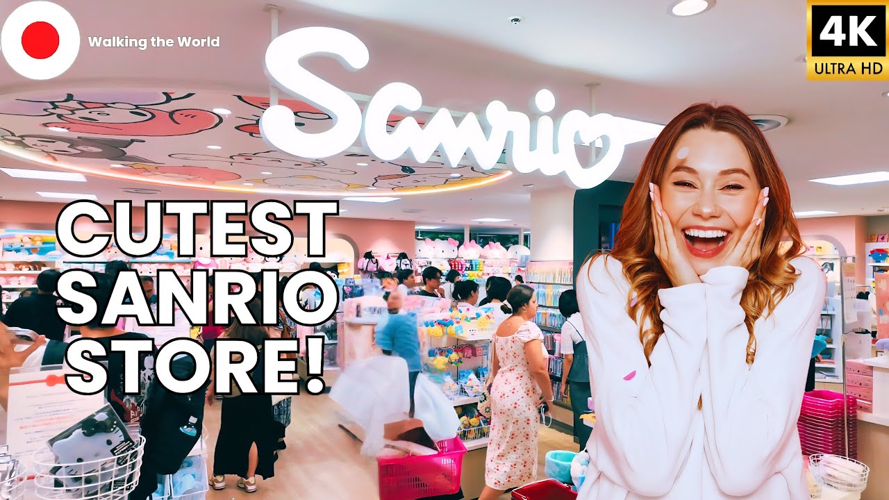 Japan's CUTEST Sanrio Store 🇯🇵 | Sanrio Gift Gate Osaka FULL 4K Tour