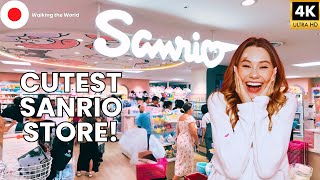 Japan's CUTEST Sanrio Store 🇯🇵 | Sanrio Gift Gate Osaka FULL 4K Tour