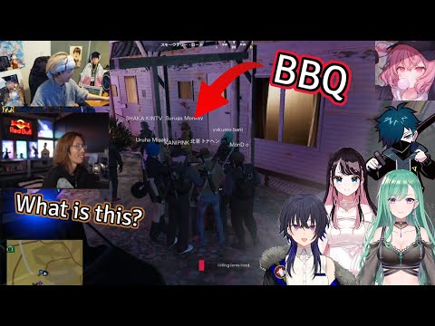 Shaka Police Chase Ends Up in a Giant BBQ (Multiple POVs)【VCR GTA】【EN Sub】