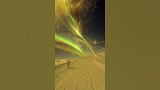 Aurora yang sangat indah