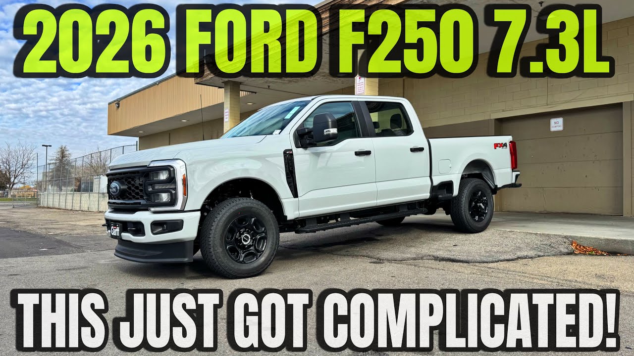 Ford F250 7.3L Gas V8 2026 года: выгодный пикап десятилетия стал сложнее...
