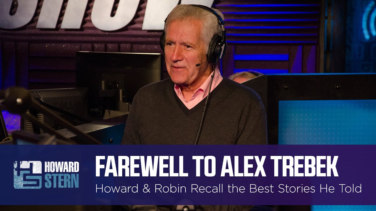 Howard & Robin Remember Alex Trebek and the Best Stories He Told on the Stern Show