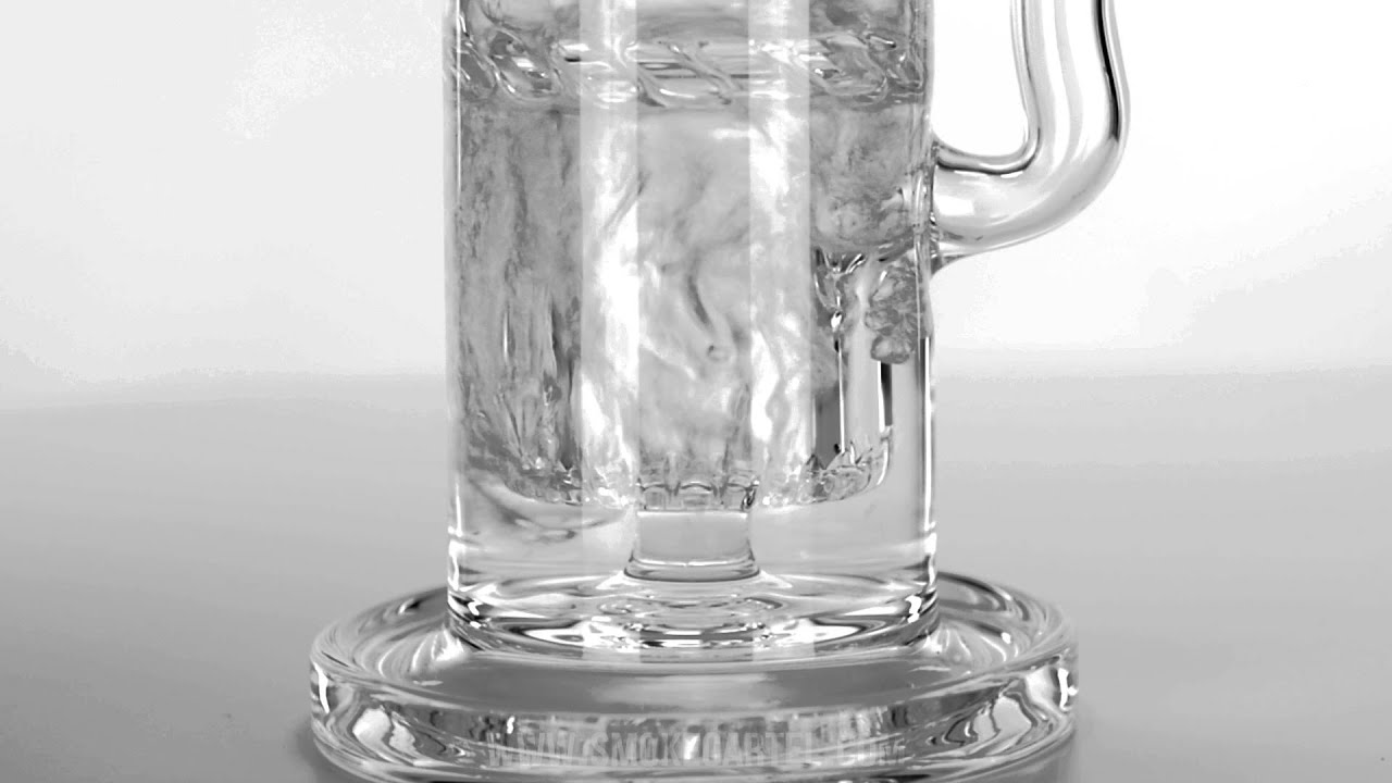 Burner Glassworks Cyclone Rachett Perc with Inset Showerhead