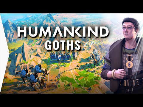 Using Gothic Cavalry to Conquer & Ransack ► GOTHS in HUMANKIND!  - Classical Era Gameplay