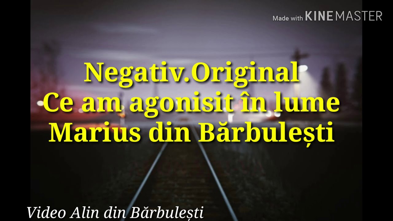 ✔️𝗡𝗲𝗴𝗮𝘁𝗶𝘃 ✔️- Ce-am agonisit in lume (Negaiv Orginal) - 𝐌𝐚𝐫𝐢𝐮𝐬 𝐝𝐢𝐧 𝐁𝐚𝐫𝐛𝐮𝐥𝐞𝐬𝐭𝐢