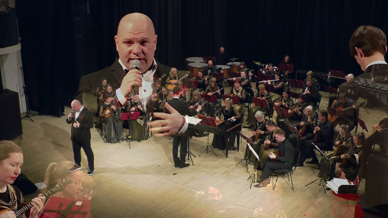 КАК МОЛОДЫ  МЫ  БЫЛИ - Александр Ботев и  Вятский русский народный оркестр им. Ф. И. Шаляпина