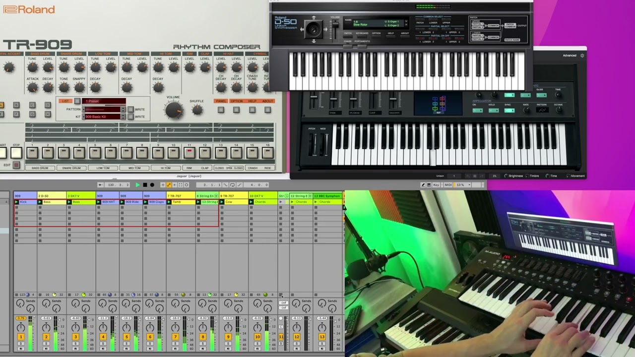 Crazy jam on Aztec Mystic - Jaguar