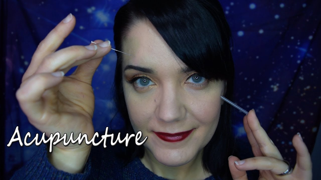 ASMR Acupuncture - Lots of Face Touching