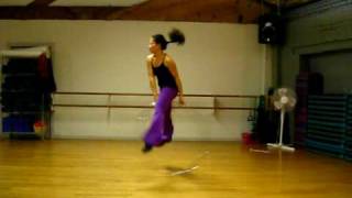 Hoopsie Daisy practice: whoopie jump