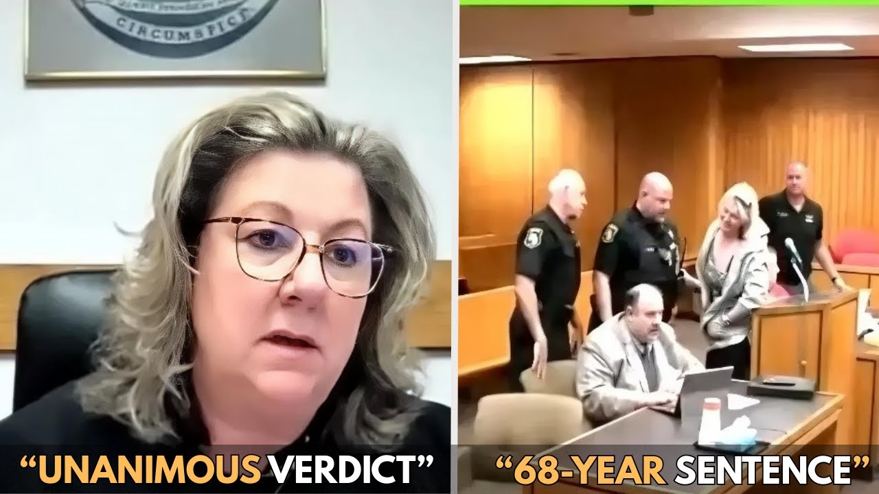 Jury Delivers Unanimous Verdict as Judge Orders 68-Year Prison Sentence