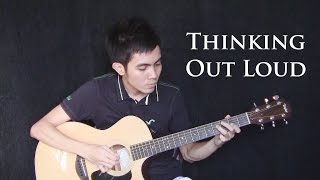 Thinking Out Loud - Ed Sheeran (fingerstyle guitar cover + tutorial) chords