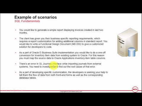 SQL Fundamentals for Oracle Functional Consultants - Part 4 of 2