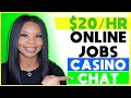 *RARE* Casino Work-From-Home Job! $20/hr! Get Paid to Chat ...