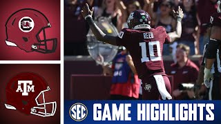 South Carolina Gamecocks at No. 3 Texas A&M Aggies |  Game Highlights | 2025 SEC Football