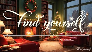 Quiet room,Christmas tree,Fireplace on cold winter day,Christmas Eve, Classic room for reading books by Find yourself  36 views 4 months ago 1 hour, 8 minutes