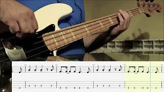 The Police - Message In A Bottle Bass Cover with TAB