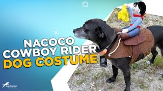 NACOCO Cowboy Rider Dog Costume