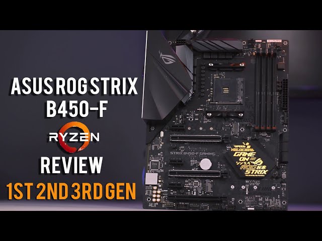 Best Gaming Motherboard For Ryzen Processors!! Asus B450-F