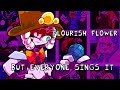 [FNF Mod] Flourish Flower but Everyone Sings It (Flourish Flowerを色々なキャラに歌わせてみた)