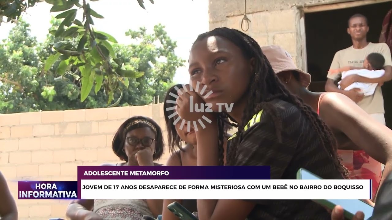 Adolescente desaparece com bebé em Boquisso