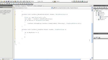 C# Drag Drop - Ders 16