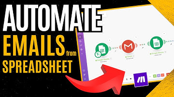 How to Send Emails Automatically from Spreadsheet (with Make.com)