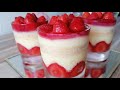 Verrines façon Fraisier/dessert rapide sans casse tête