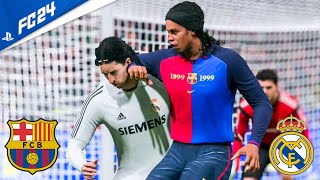 FIFA 24 - FC Barcelona All Time VS Real Madrid All Time | PS5 [4K60]