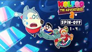 Wolf Family NEW! SPIN OFF - Wolfoo the Adventurer 2 - Episode 1-4/CR Wolfoo Channel