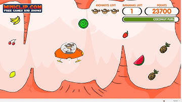 Monkey Lander Full Walkthrough (without losing any life [Perfect Gameplay])