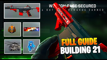 How To Get SILVER TOX Blueprint REWARDS FAST! (DMZ BUILDING 21 FULL GUIDE!)