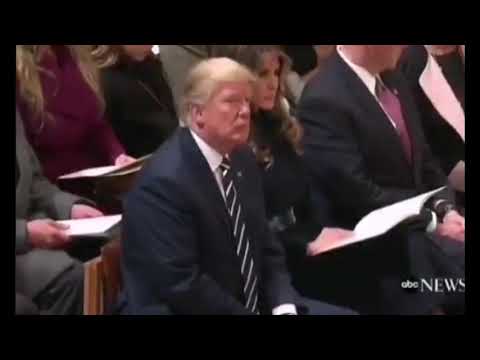 ABD' başkanı Donald Trump ilk kez Kuran dinledi