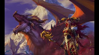 World of Warcraft 10.0 key art speed painting.