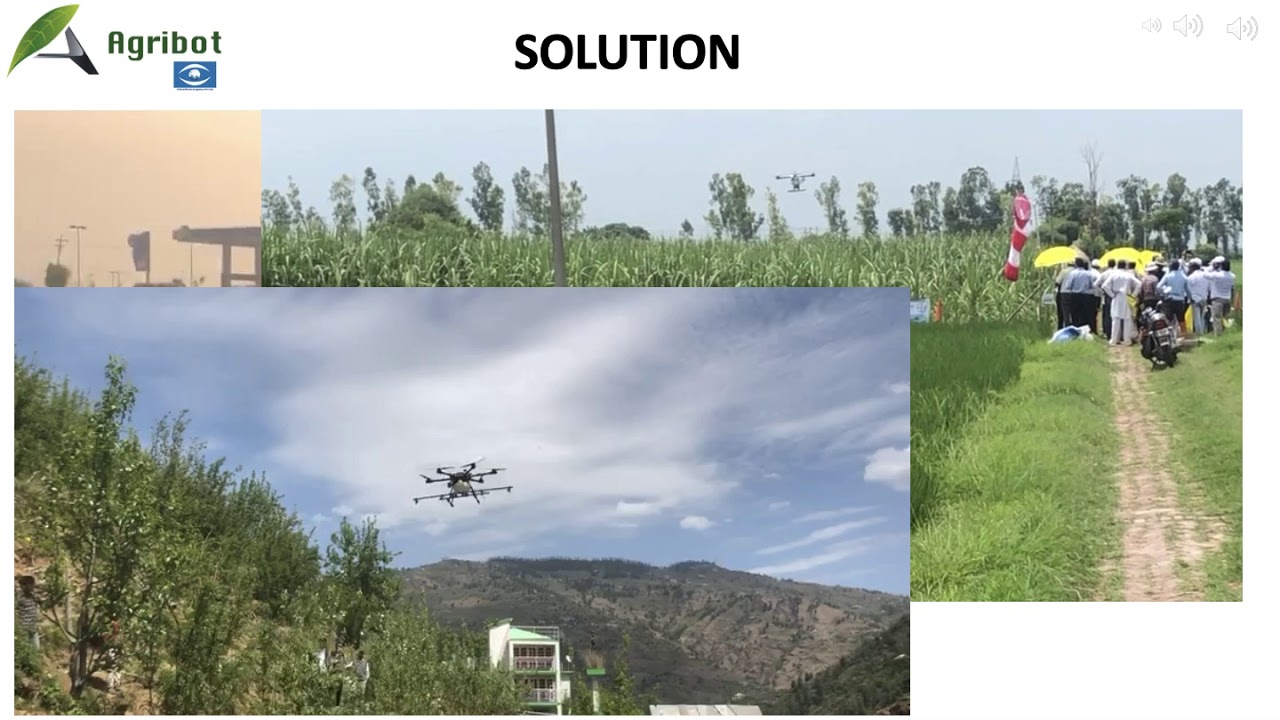 AGRIBOT - An Indian Agriculture Drone - YouTube