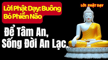 Lời Phật Dạy: Buông Bỏ Phiền Não Để Tâm An, Sống Đời An Lạc.