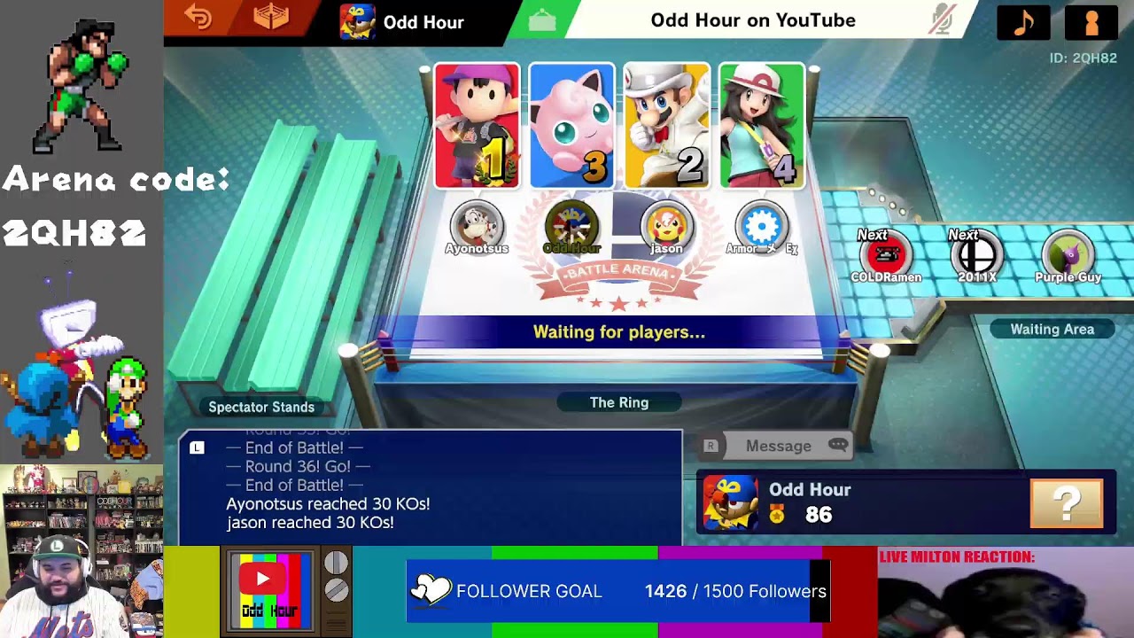 (LIVE) Weekly Smash Arena!