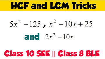 HCF and LCM | LCM and HCF Tricks @mindyourchoices
