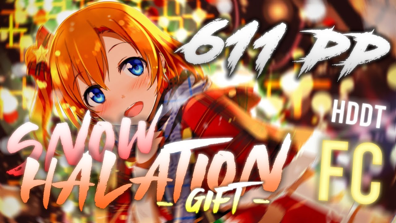 『osu!』|  Will Stetson - Snow Halation [ft. BeastttrollMC] (Gift) + HDDT | Lotus