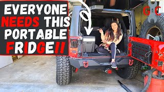 Do You Need a FullTime Fridge in Your Jeep? Cheapest Jeep Fridge Review