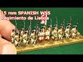 15 mm Regimiento de Lisboa - Lancer Miniatures French WSS infantry