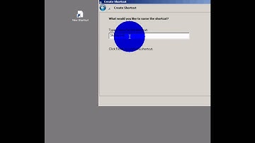 How to make a shutdown desktop shortcut