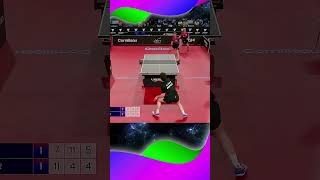 This technique is very difficult but astonishing #탁구 #卓球 #乒乓球 #pingpong #tabletennis #sports #shorts
