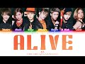 AAA - ALIVE (Color Coded Lyrics Kan/Rom/Eng)