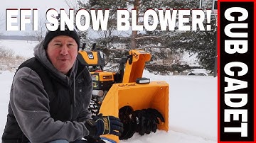 NEW CUB CADET SNOW BLOWER!  2X® 30" EFI with INTELLIPOWER!