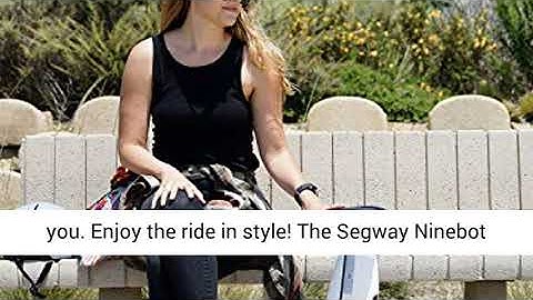 Segway Ninebot S-Plus Smart Self-Balancing Electric Scooter Intelligent Lighting and Battery System