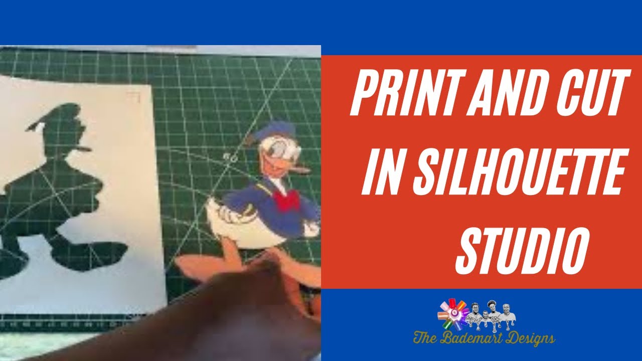 How to PRINT and CUT with Silhouette Cameo 4 - YouTube